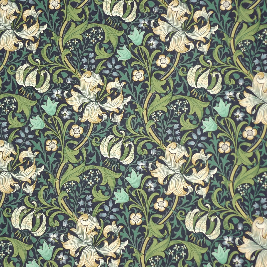 CREAM & NAVY LILY NAPKIN SET