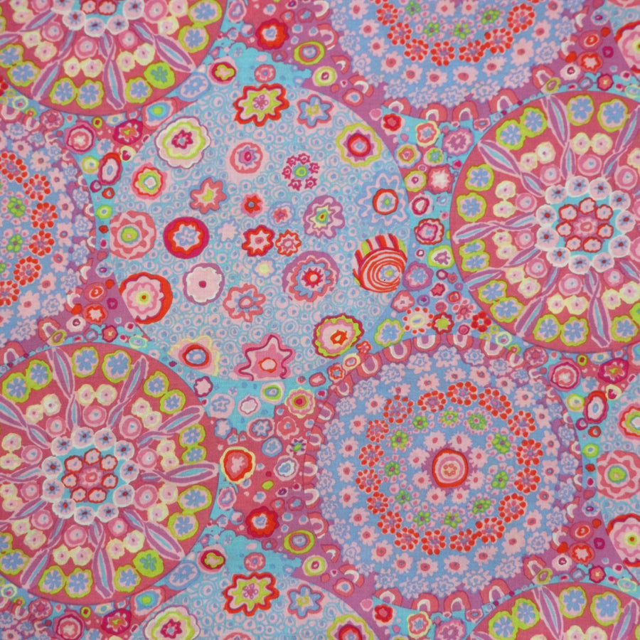 PINK & BLUE MILLEFLEUR NAPKIN SET