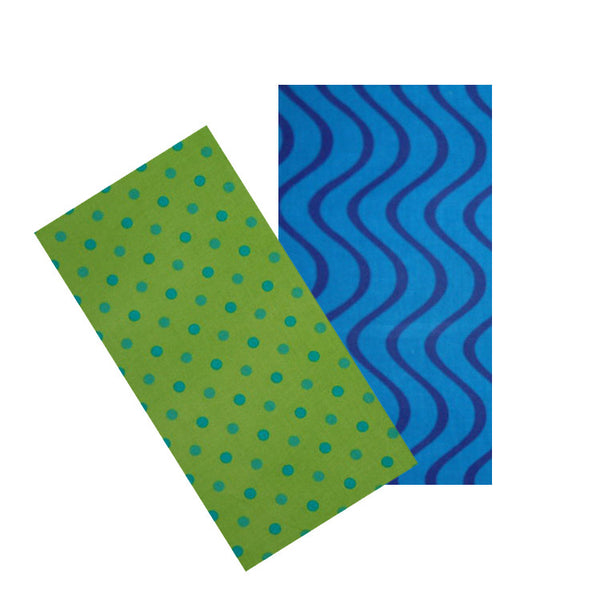 WAVES & DOTS NAPKIN SET